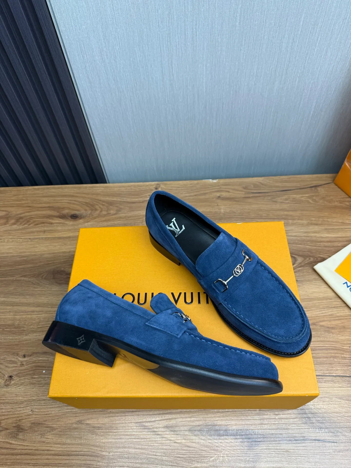 Factory 660💰 LV. Men's business casual leather shoes, all made of imported original brand leather, just to create a more comfortable wearing experience, original non-slip and wear-resistant outsole ✔️16-45 (38.45 non-returnable)
